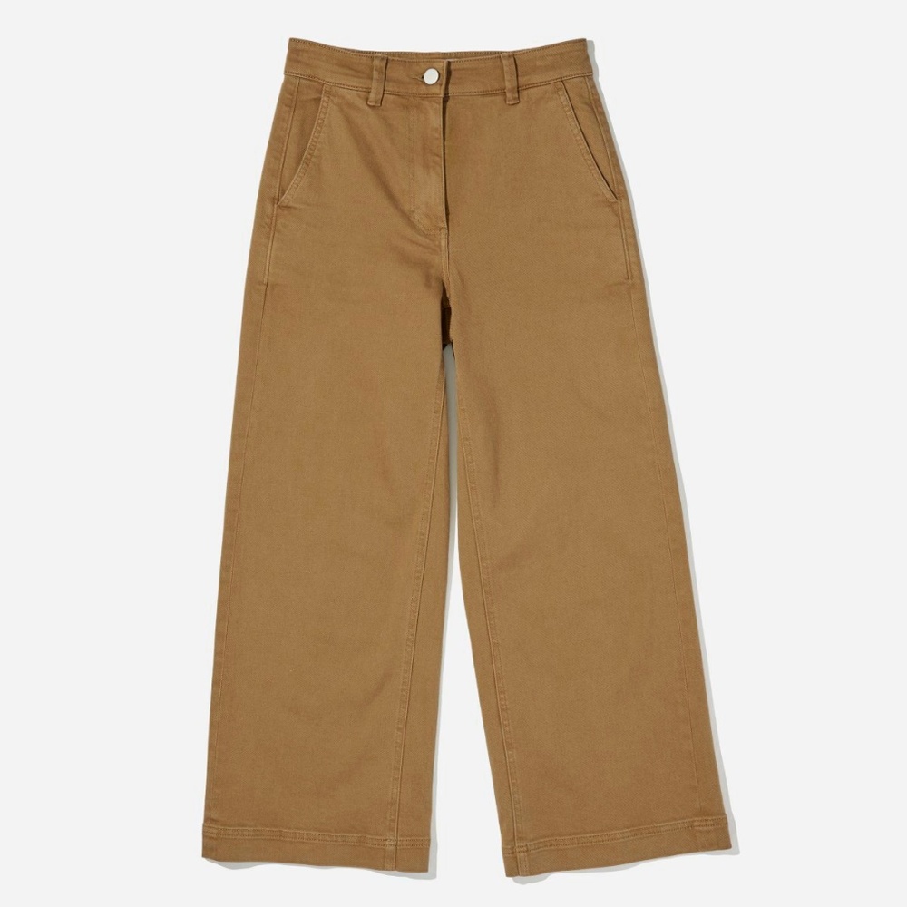Everlane Wide Leg Crops Ochre